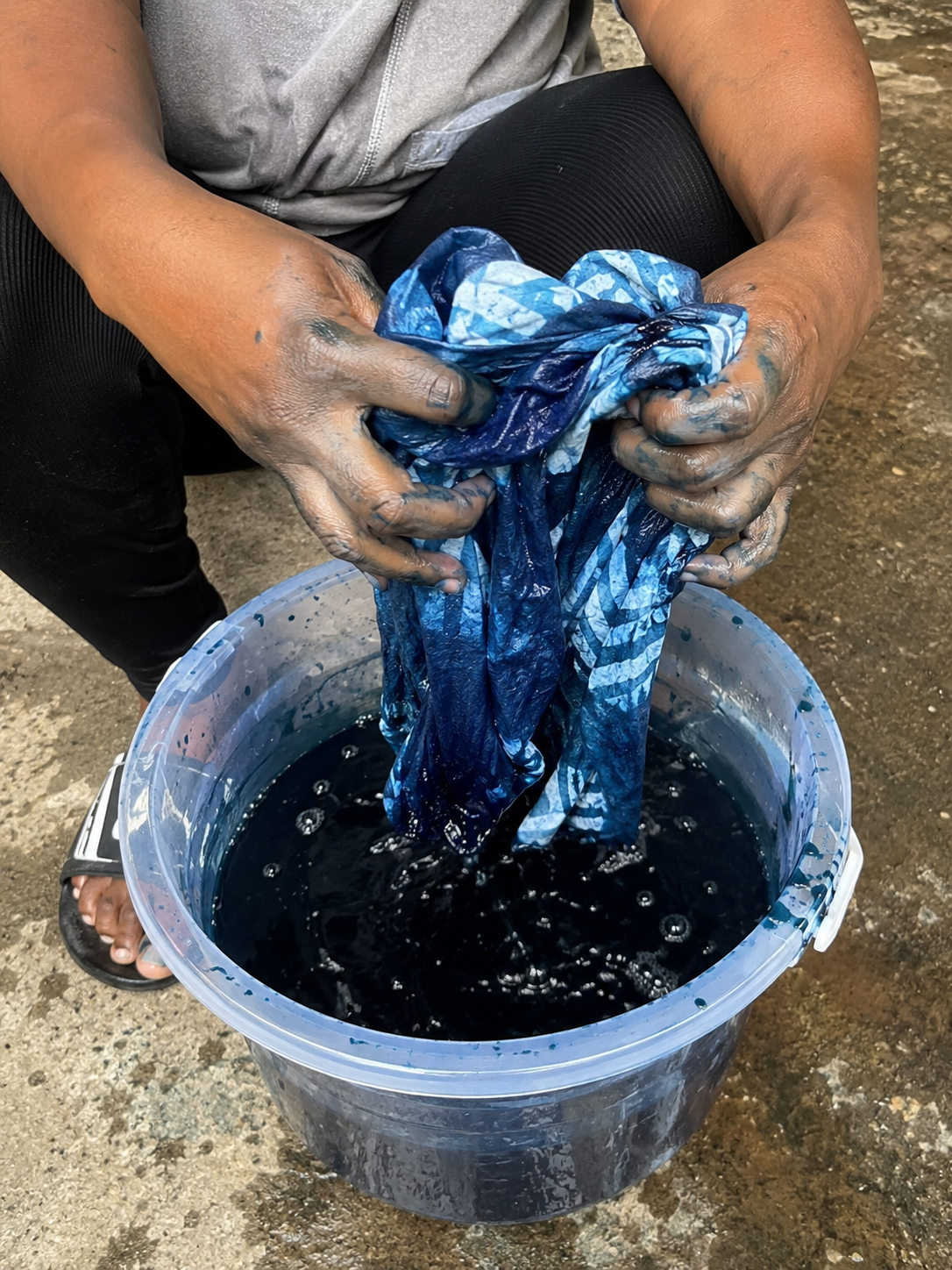 Adire — Indigo Cloth Dyeing as Meditation